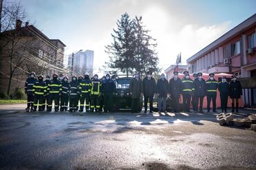  E-Distribuție Banat sprijină Inspectoratul pentru Situații de Urgență Timiș, cu un vehicul destinat intervențiilor în zone greu accesibile