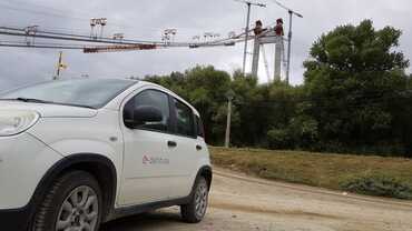 E-Distribuție Dobrogea begins relocation of electricity networks to allow access to the new bridge over the Danube in the Brăila area